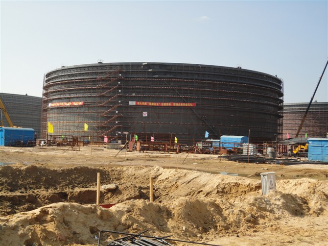 茂名北山岭储罐工程